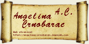 Angelina Crnobarac vizit kartica